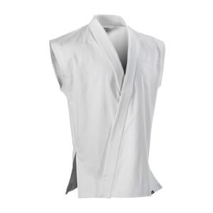 8 oz. Middleweight Brushed Cotton Sleeveless Traditional Jacket