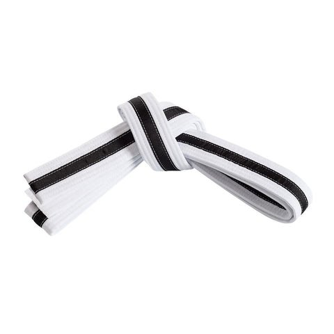 Double Wrap Black Striped Belt Double Wrap Black Striped Belt