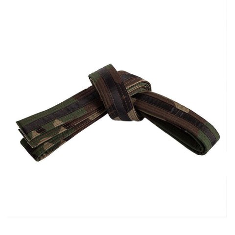 Double Wrap Striped Camo Belt Double Wrap Striped Camo Belt