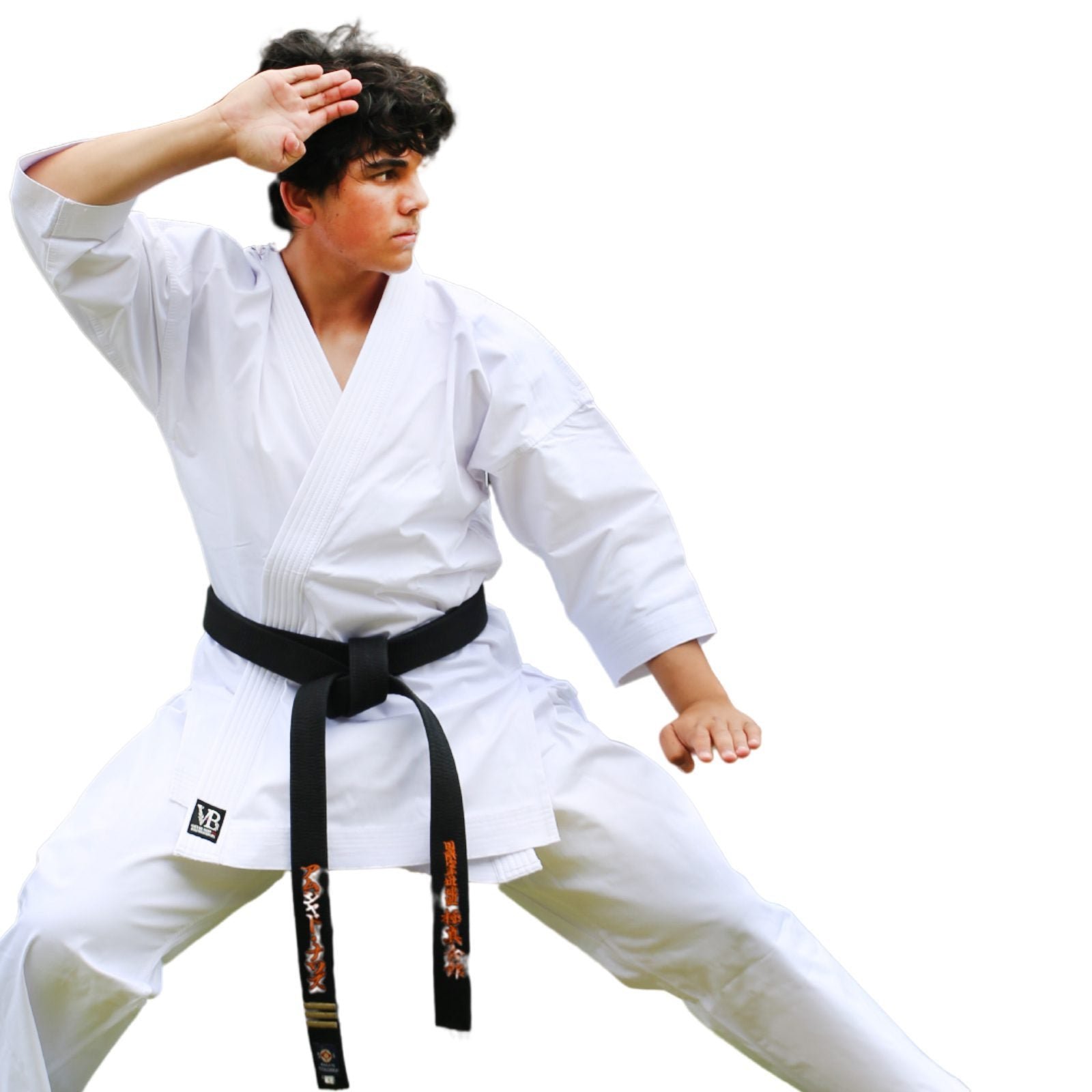 STRETCH COTTON MEN'S KARATE UNIFORM BLEACHED -12-OZ STRETCH COTTON MEN'S KARATE UNIFORM BLEACHED -12-OZ